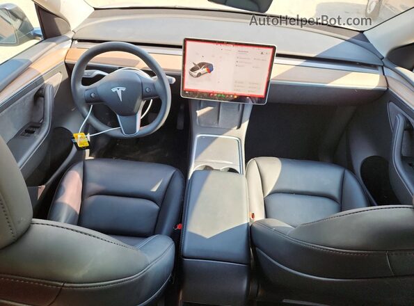 7SAYGAEE6SF247863 2025 TESLA MODEL Black წინა პანელის ხედი