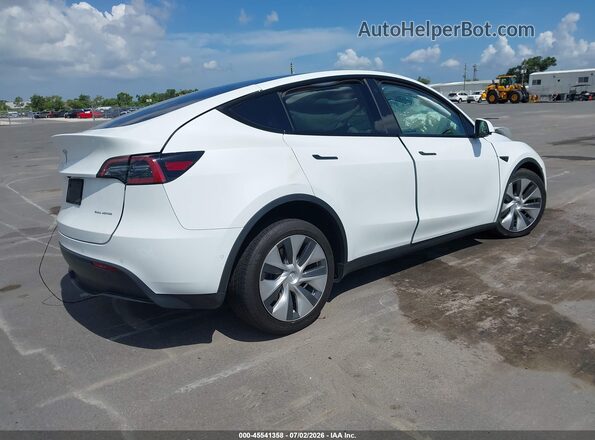 7SAYGAEE7NF530194 2022 TESLA MODEL Y White Rear right