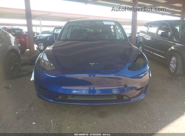 7SAYGAEE7PF897471 2023 TESLA MODEL Y Blue წინა ხედი