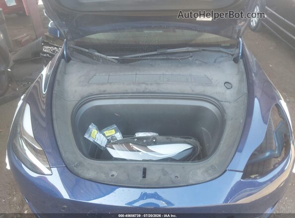 7SAYGAEE7PF897471 2023 TESLA MODEL Y Blue უკანა ხედი