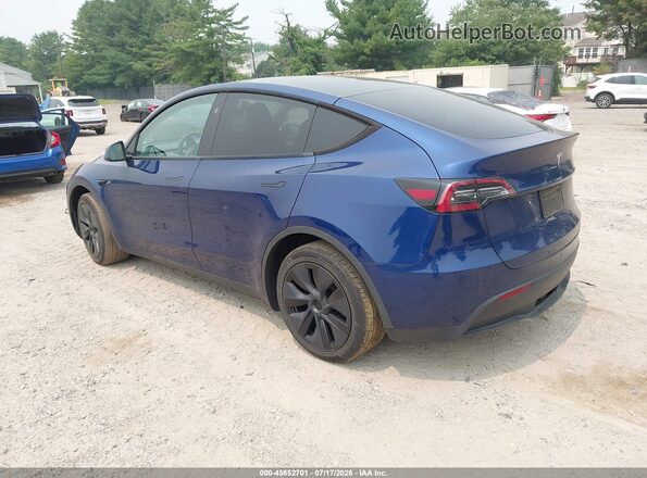 7SAYGAEE7RF111297 2024 TESLA MODEL Y Blue Trasero izquierdo