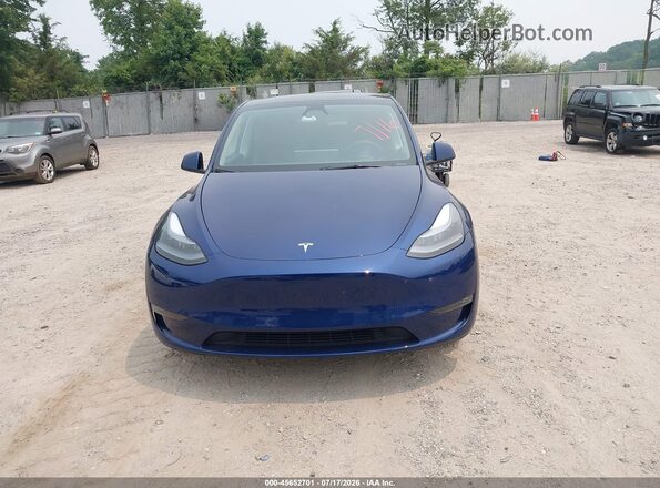 7SAYGAEE7RF111297 2024 TESLA MODEL Y Blue Vista frontal