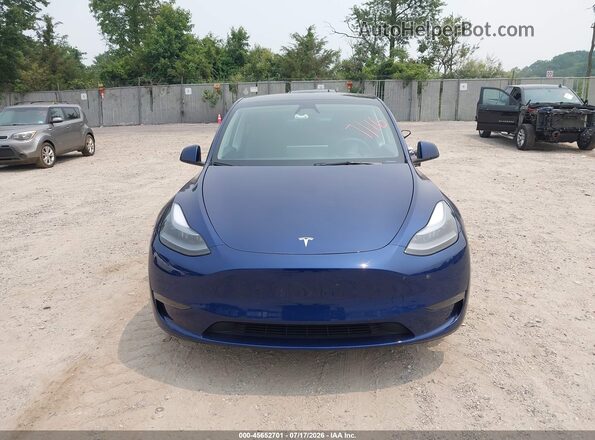 7SAYGAEE7RF111297 2024 TESLA MODEL Y Blue Vista del cuadro de instrumentos