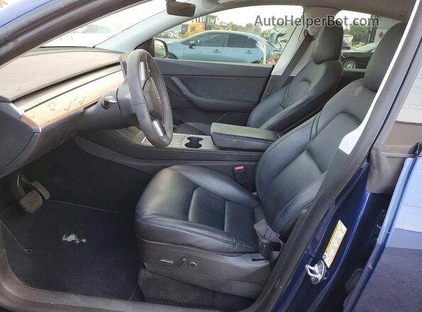 7SAYGAEE8NF383562 2022 TESLA MODEL Blue Vista interior delantera