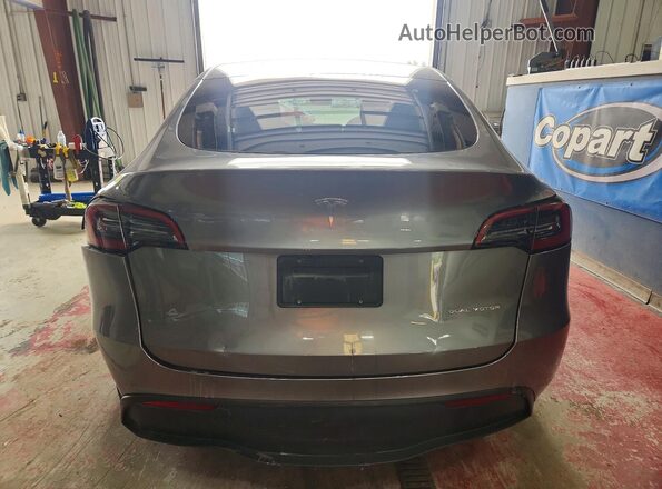7SAYGAEE8SF229297 2025 TESLA MODEL Gray Vista trasera