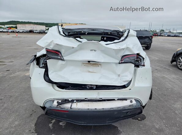 7SAYGAEE8SF247833 2025 TESLA MODEL Белый Вид сзади