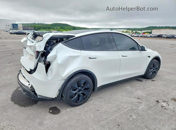 7SAYGAEE8SF247833 2025 TESLA MODEL Белый Задняя правая четверть