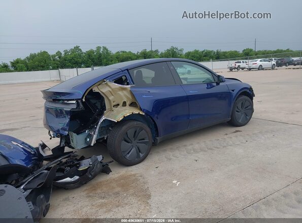 7SAYGAEE8TF628454 2026 TESLA MODEL Y Синий Задняя правая четверть