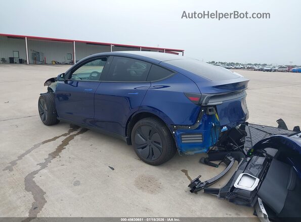 7SAYGAEE8TF628454 2026 TESLA MODEL Y Синий Задняя левая четверть