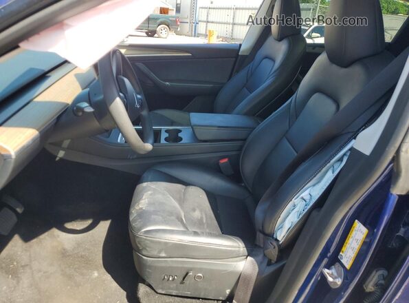 7SAYGAEE9PF769748 2023 TESLA MODEL Синий Вид салона спереди