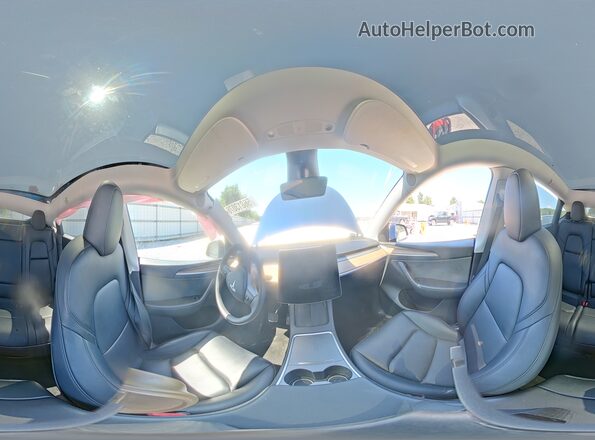 7SAYGAEE9PF769748 2023 TESLA MODEL Синий Панорамный вид салона 360°