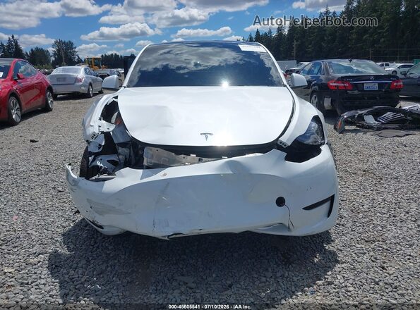 7SAYGAEE9PF884124 2023 TESLA MODEL Y White Widok z przodu