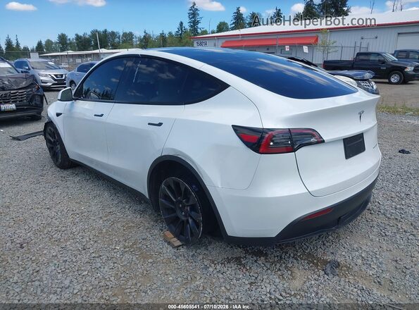 7SAYGAEE9PF884124 2023 TESLA MODEL Y White Tył lewy
