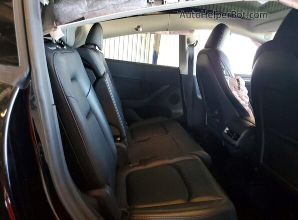 7SAYGAEE9PF901486 2023 TESLA MODEL Black Вид задньої частини салону
