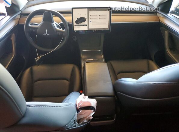 7SAYGAEE9PF901486 2023 TESLA MODEL Black Вид панелі приладів