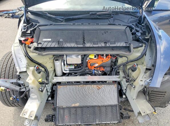 7SAYGAEE9PF971523 2023 TESLA MODEL Gray Вид підкапотного простору