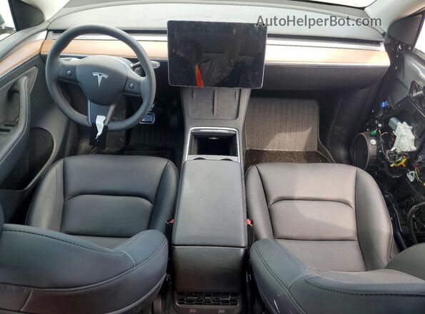 7SAYGAEE9PF971523 2023 TESLA MODEL Gray Вид панелі приладів