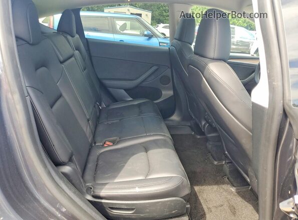 7SAYGAEE9PF971523 2023 TESLA MODEL Gray Вид задньої частини салону