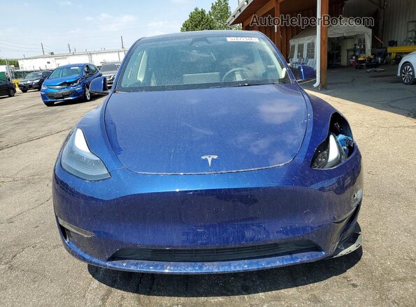 7SAYGAEE9RF193887 2024 TESLA MODEL Blue წინა ხედი