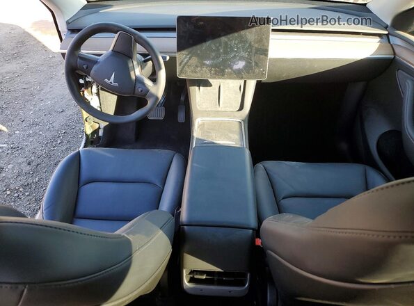 7SAYGAEE9RF207206 2024 TESLA MODEL Black Widok deski rozdzielczej
