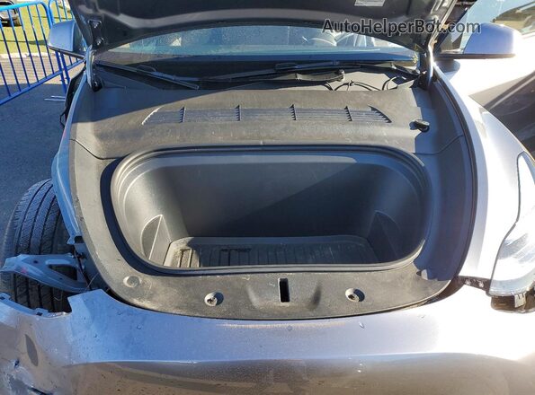 7SAYGAEE9SF239630 2025 TESLA MODEL Gray Вид підкапотного простору