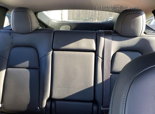 7SAYGAEE9SF239630 2025 TESLA MODEL Gray Вид задніх сидінь