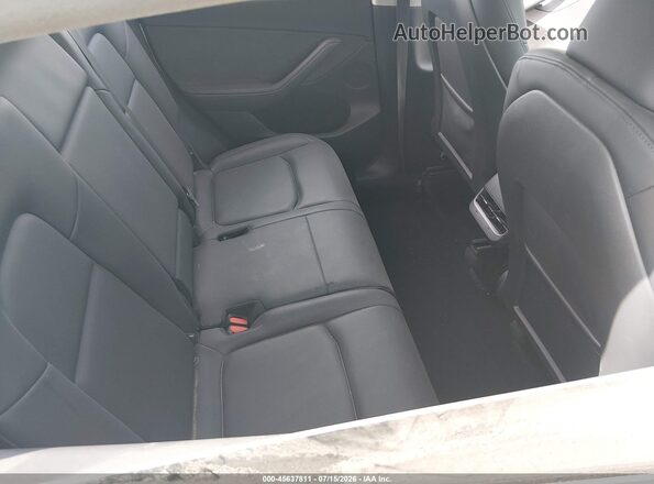 7SAYGAEE9SF256864 2025 TESLA MODEL Y Белый Вид наклейки с VIN-кодом