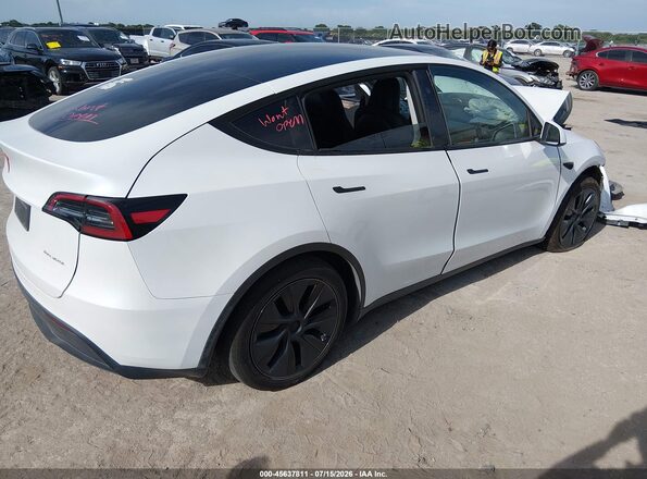 7SAYGAEE9SF256864 2025 TESLA MODEL Y Белый Задняя правая четверть
