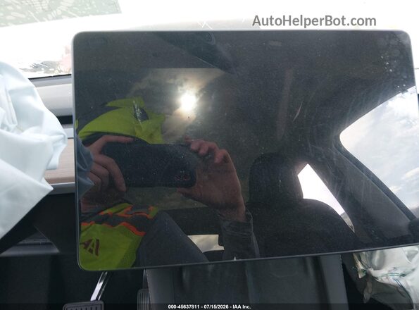 7SAYGAEE9SF256864 2025 TESLA MODEL Y Белый Вид задних сидений