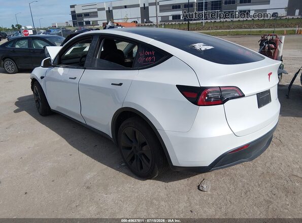 7SAYGAEE9SF256864 2025 TESLA MODEL Y Белый Задняя левая четверть