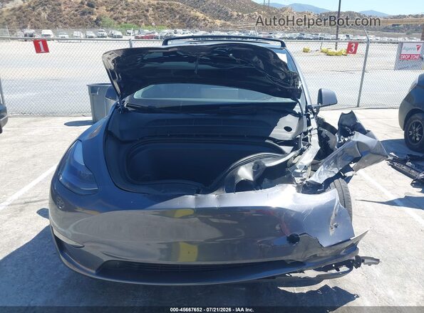 7SAYGAEEXPF620474 2023 TESLA MODEL Y Gray Dashboard view