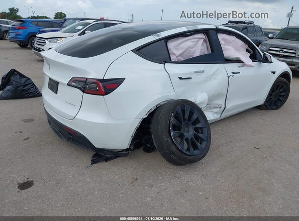 7SAYGAEEXPF751520 2023 TESLA MODEL Y White Rear right