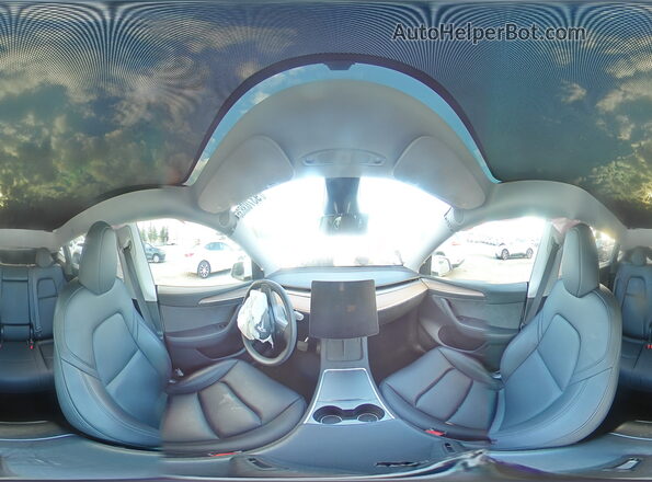 7SAYGDED0RF055390 2024 TESLA MODEL White VIN sticker view