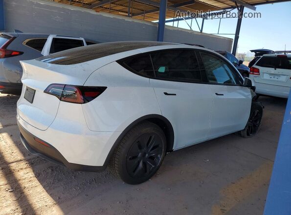 7SAYGDED0SA377272 2025 TESLA MODEL White Հետևի աջ