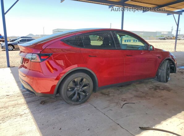 7SAYGDED0SF280026 2025 TESLA MODEL Красный Задняя правая четверть
