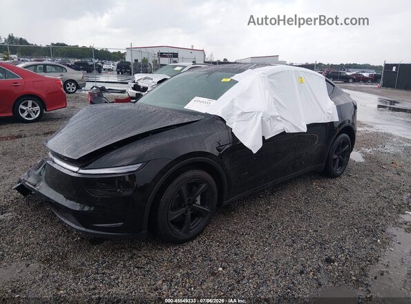 7SAYGDED0TA445846 2026 TESLA MODEL Y Черный Передняя левая четверть
