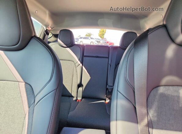 7SAYGDED0TA603277 2026 TESLA MODEL Gray Rear seats view