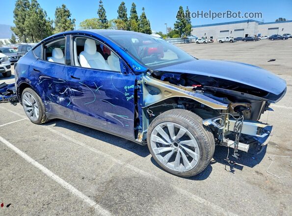 7SAYGDED0TF547182 2026 TESLA MODEL Blue Przód prawy