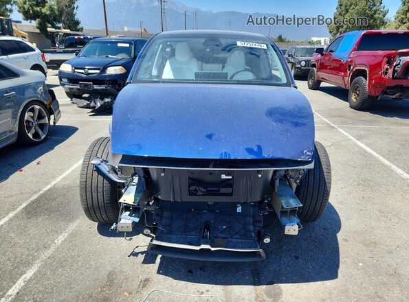 7SAYGDED0TF547182 2026 TESLA MODEL Blue Widok z przodu