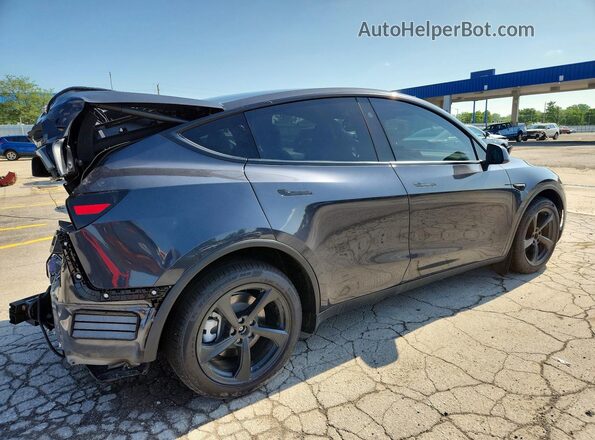 7SAYGDED0TF616579 2026 TESLA MODEL Gray Trasero derecho