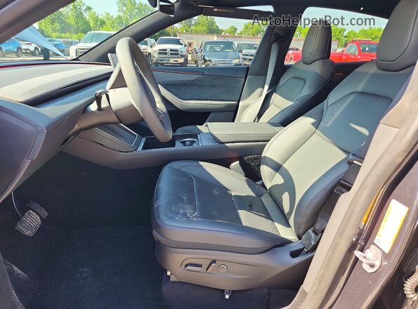 7SAYGDED0TF616579 2026 TESLA MODEL Gray Vista interior delantera