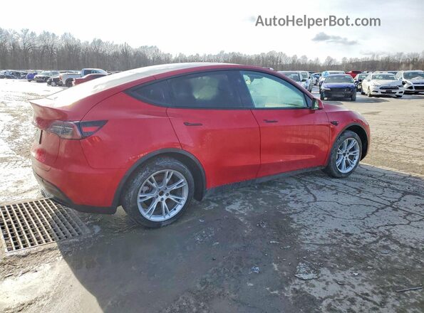 7SAYGDED1PF959875 2023 TESLA MODEL Бордовый Задняя правая четверть