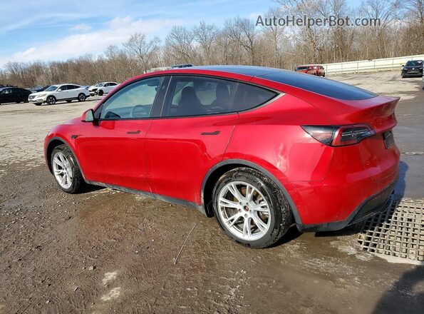 7SAYGDED1PF959875 2023 TESLA MODEL Бордовый Задняя левая четверть