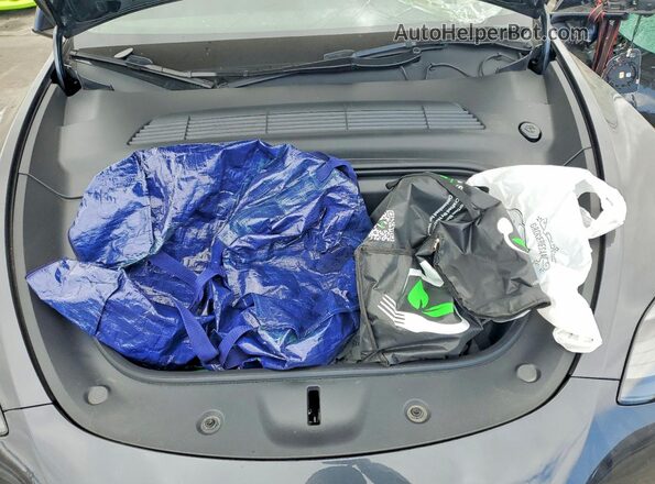 7SAYGDED1RF008207 2024 TESLA MODEL Gray Engine compartment view