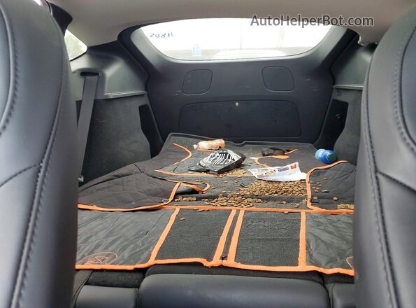 7SAYGDED1RF008207 2024 TESLA MODEL Gray Rear seats view