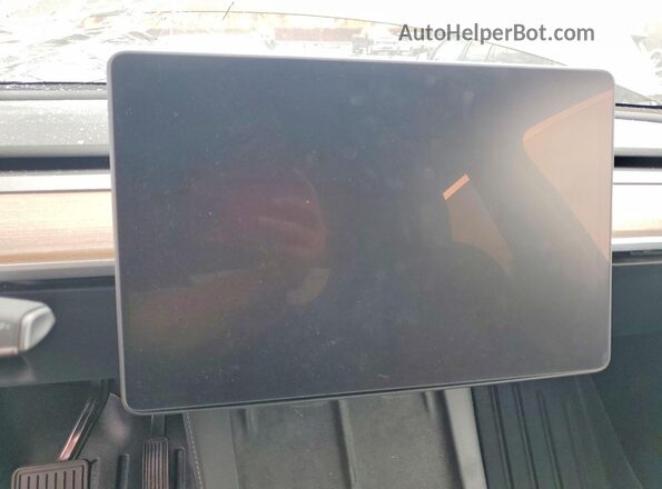 7SAYGDED1RF008207 2024 TESLA MODEL Gray Instrument cluster view