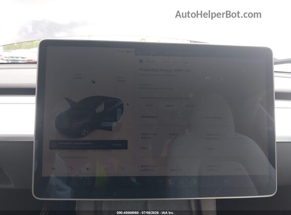 7SAYGDED1RF016663 2024 TESLA MODEL Y Black Vista de los asientos traseros
