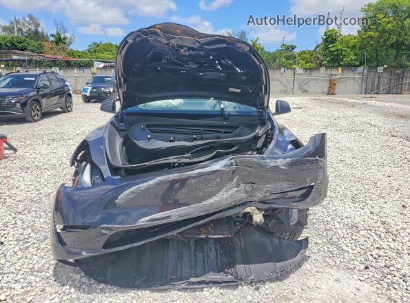 7SAYGDED1RF034256 2024 TESLA MODEL Black Вид спереду