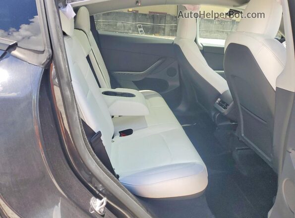 7SAYGDED1RF034256 2024 TESLA MODEL Black Вид задніх сидінь