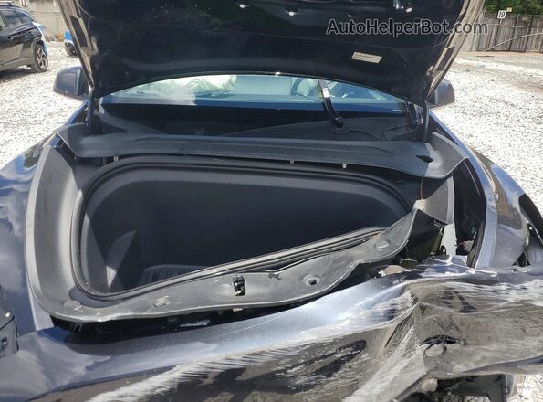 7SAYGDED1RF034256 2024 TESLA MODEL Black Вид задньої частини салону